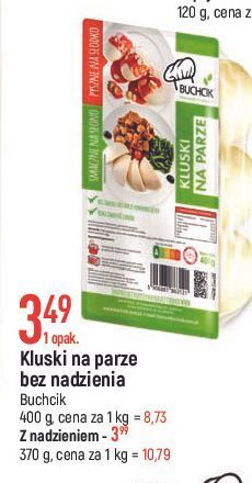 E.Leclerc Kluski na parze buchcik oferta