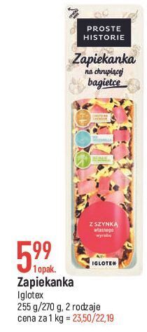 E.Leclerc Zapiekanka z szynką iglotex proste historie oferta