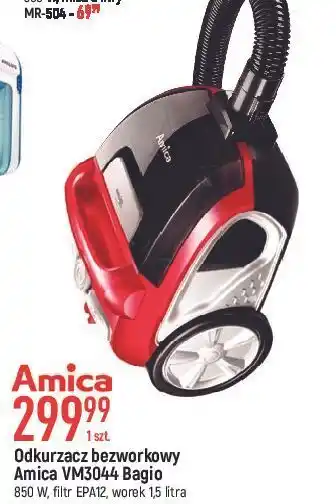 E.Leclerc Odkurzacz bagio vm3044 amica oferta
