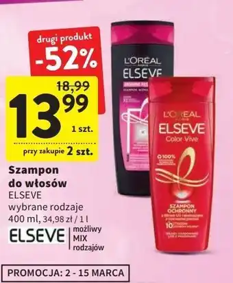Szampon do włosów ochronny l'oreal elseve color-vive