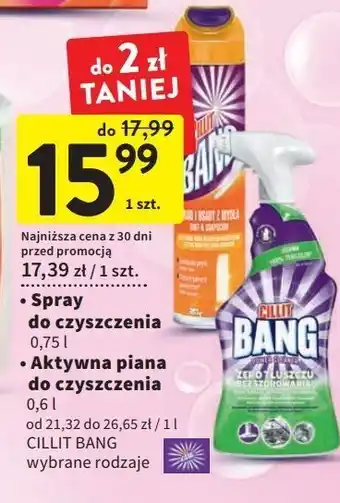 Intermarche Płyn odtłuszczanie bez szorowania cillit bang oferta