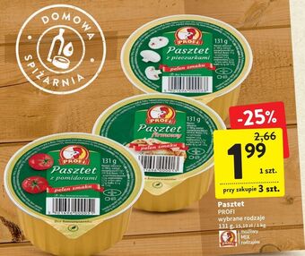 Intermarche Pasztet z drobiem i pieczarkami profi wielkopolski oferta