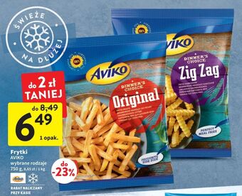 Intermarche Frytki karbowane aviko zig zag oferta