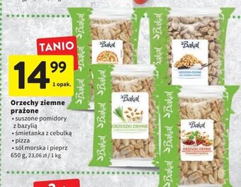 Intermarche Orzechy ziemne prażone ze śmietanką i cebulą bakal oferta