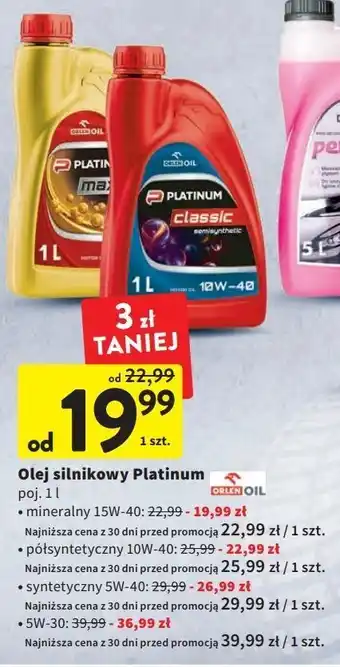 Intermarche Olej silnikowy max expert 5w30 v orlen oil oferta
