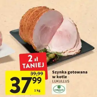Intermarche Szynka gotowana w kotle lukullus oferta