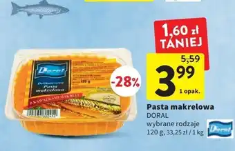 Intermarche Pasta makrelowa doral oferta