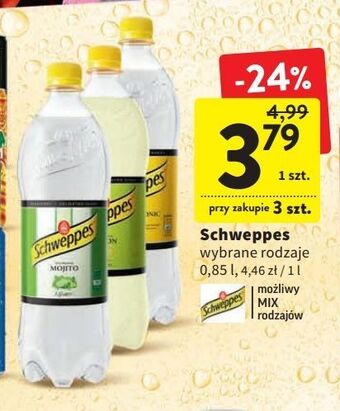 Intermarche Napój mojito schweppes oferta