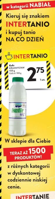 Intermarche Kefir krasnystaw oferta