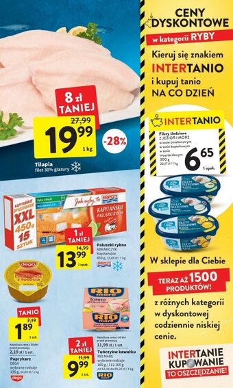 Intermarche Paluszki rybne kapitańskie abramczyk oferta
