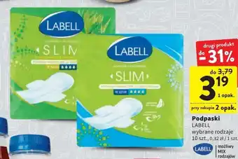 Intermarche Podpaski higieniczne slim rumianek labell oferta