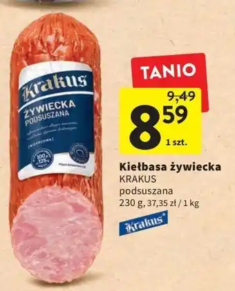 Intermarche Kiełbasa żywiecka krakus animex oferta