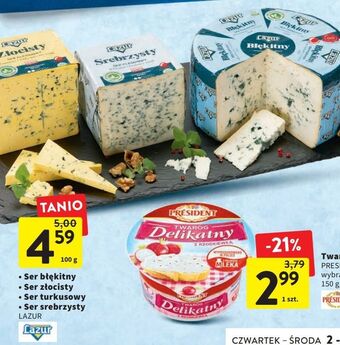 Intermarche Ser srebrzysty lazur oferta