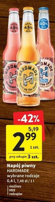 Intermarche Piwo hardmade rhubarb crush oferta
