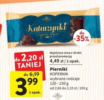 Intermarche Pierniki w czekoladzie kopernik katarzynki oferta