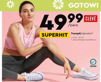 Biedronka Trampki damskie 37-40 cleve oferta