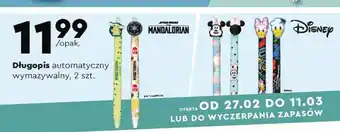 Biedronka Długopis automatyczny disney oferta