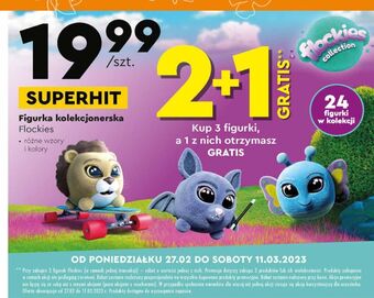 Biedronka Figurka flockies oferta