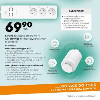 Biedronka Listwa zasilająca smart wi-fi melink oferta