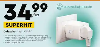 Biedronka Gniazdo smart wi-fi melink oferta