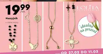 Biedronka Naszyjnik lolita accessories oferta