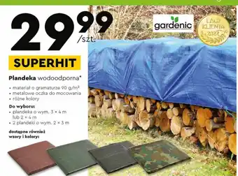 Biedronka Plandeka 3 x 4 m gardenic yard oferta