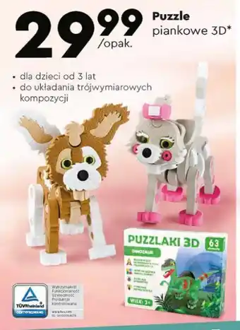 Biedronka Puzzle piankowe oferta