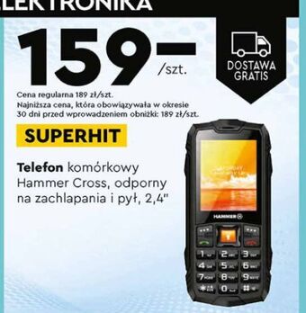 Biedronka Telefon cross 2.4" hammer (telefony) oferta