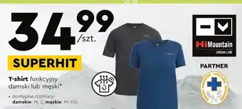 Biedronka T-shirt damski wielofunkcyjny himountain oferta