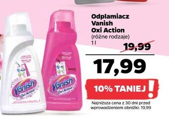 Netto Odplamiacz w płynie vanish oxi action oferta
