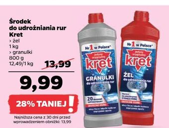 Netto Żel do udrożniania rur kret oferta