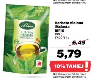 Netto Zielona herbata oryginalna bifix oferta