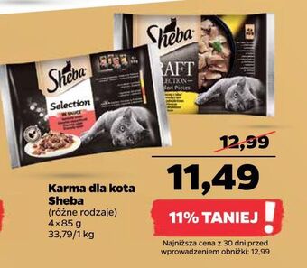 Netto Karma dla kota drobiowa sheba craft collection oferta