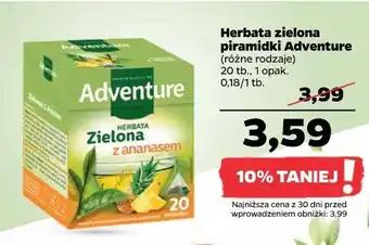 Netto Herbatka zioła z ananasem adventure oferta