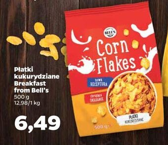 Netto Płatki corn flakes breakfast from bell's oferta