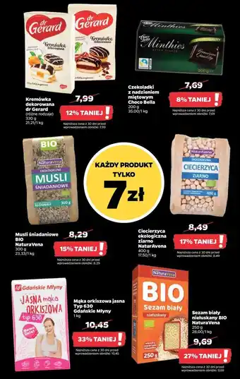 Netto Czekolada gorzka z nadzieniem miętowym chocobella oferta