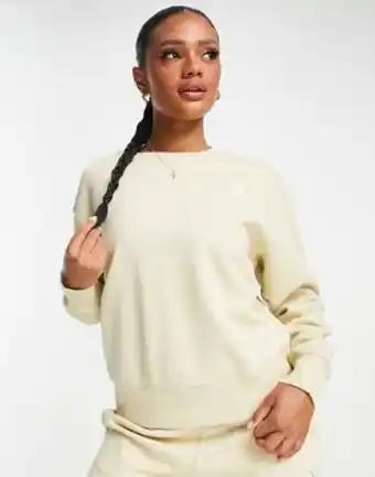 The north face – essential – kamiennobeżowa bluza oversize – tylko w asos