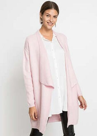 BonPrix Długi sweter bez zapięcia oferta