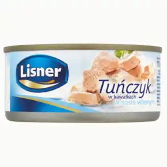 Pelcowizna Lisner tuńczyk 170g w kawałkach w sosie własnym oferta