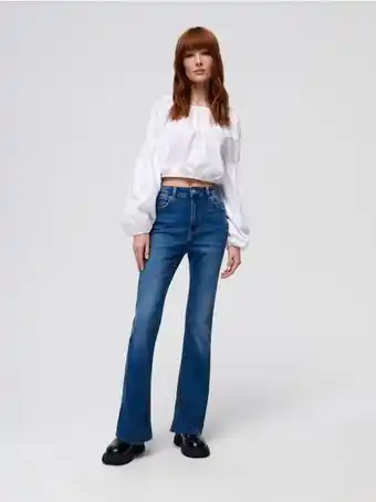 Sinsay Bluzka z bufiastymi rękawami oferta