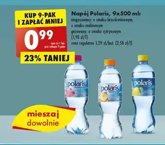 Biedronka Woda brzoskwiniowa polaris oferta