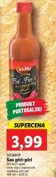 Lidl Sos piri sol&mar oferta