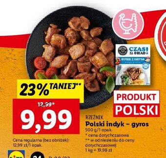 Lidl Gyros z indyka rzeźnik codzienna dostawa oferta
