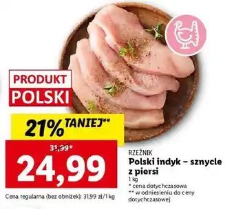 Lidl Sznycel z piersi indyka rzeźnik codzienna dostawa oferta