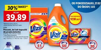 Lidl Kapsułki do prania kolorów vizir all in one pods oferta
