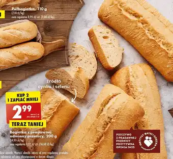 Biedronka Bagietka z pradawnej odmiany pszenicy 200g oferta