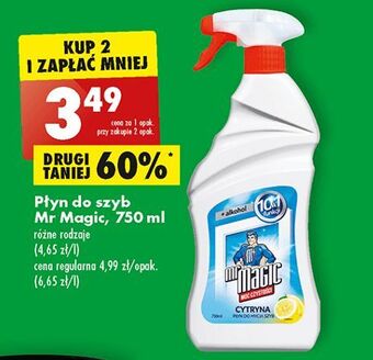 Biedronka Płyn do szyb cytryna mr magic oferta