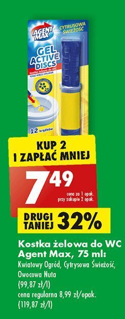 Biedronka Point block cytrusowa świeżość agent max oferta