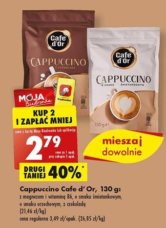 Cappuccino śmietankowe cafe d'or