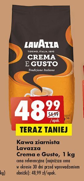 Biedronka Kawa lavazza crema & gusto oferta